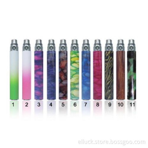 The hottest selling colored ego battery 650mah 900mah 1100mah